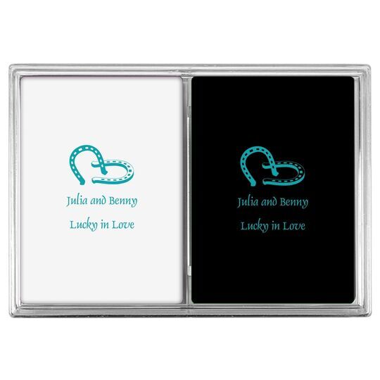 Horse Shoes Double Deck Playing Cards